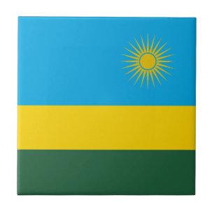 Carreau Drapeau du Rwanda