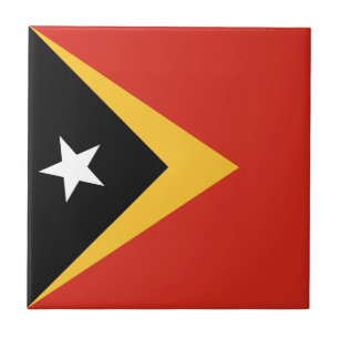Carreau Drapeau du Timor oriental