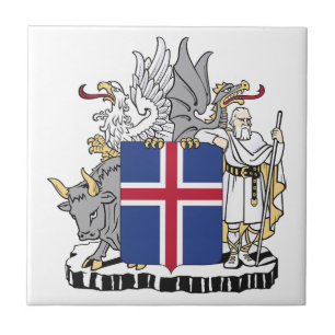 Carreau drapeau emblème symbole armoiries blason pays Isla