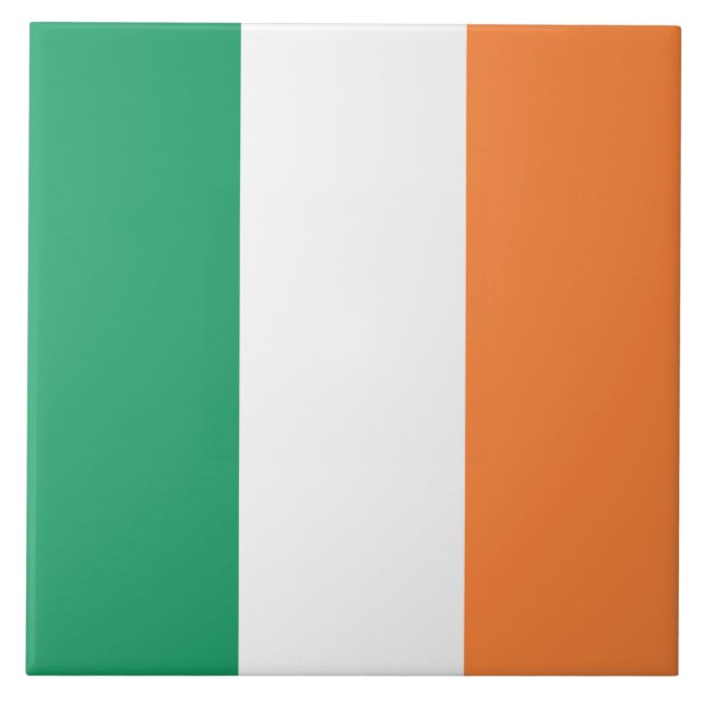 Carreau Drapeau irlandais (République d'Irlande) (ROI) (Ei (Devant)