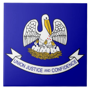 Carreau Drapeau Louisiane