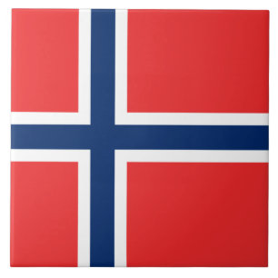Carreau Drapeau norvégien (Norvège)