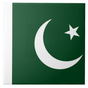 Carreau Drapeau pakistanais