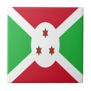 Carreau Drapeau patriotique du Burundi