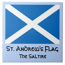 Drapeau St. Andrew's, Saltire, ou Drapeau de l'Éco