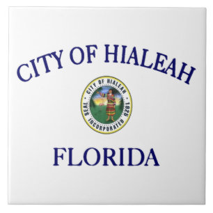 Carreau Drapeau urbain de Hialeah