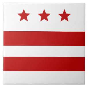 Carreau Drapeau urbain de Washington D.C.