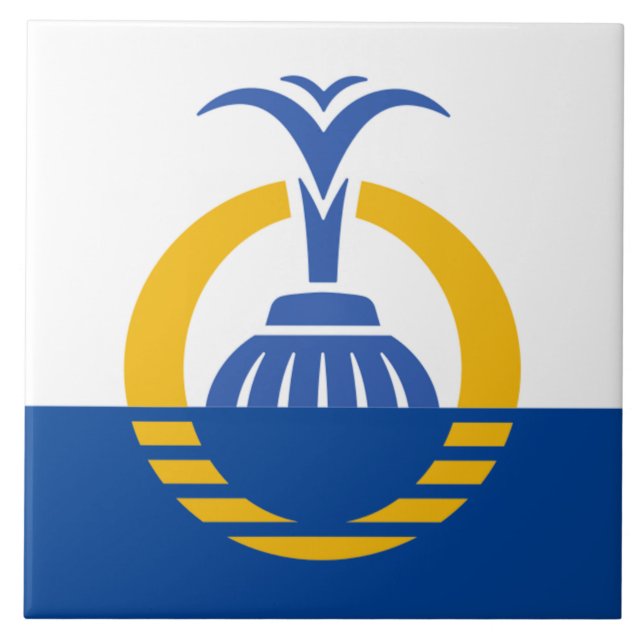 Carreau Drapeau urbain d'Orlando (Devant)