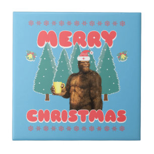 Carreau Drôle Bigfoot - Joyeux Noël