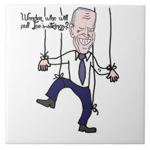 Carreau Drôle de la marionnette anti-Joe Biden