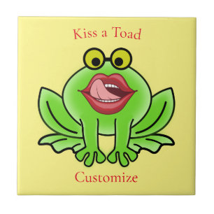 Carreau Drôle Embrasse Un Toad Thunder_Cove