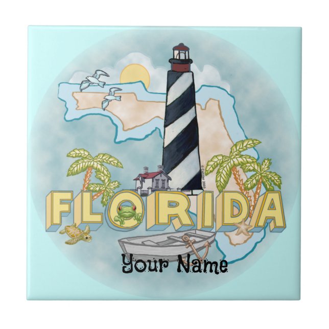 Carreau du phare de Floride (Devant)