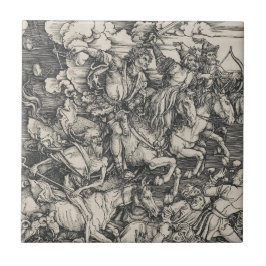 Carreau Durer quatre cavaliers de l'apocalypse