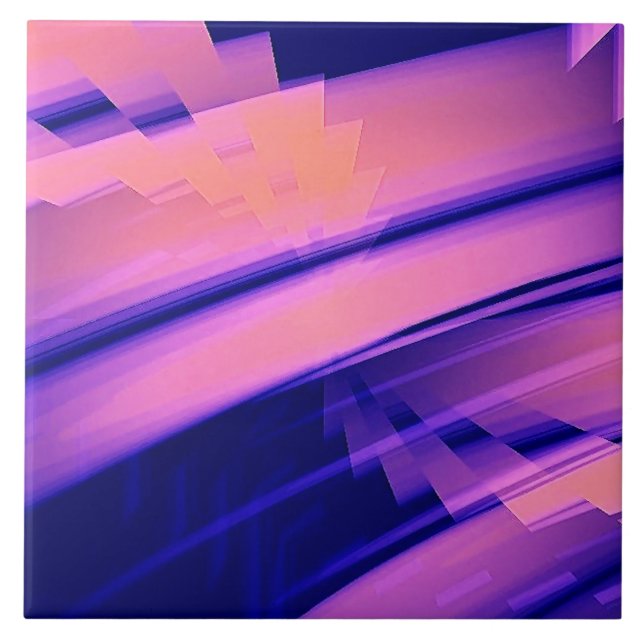 CARREAU EAU DE CHUTE ABSTRAITE (Devant)