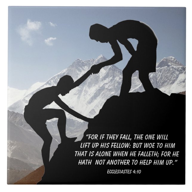 Carreau Ecclésiastes 4:10 (Devant)