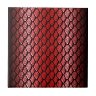 Carreau Échelles rouges de dragon