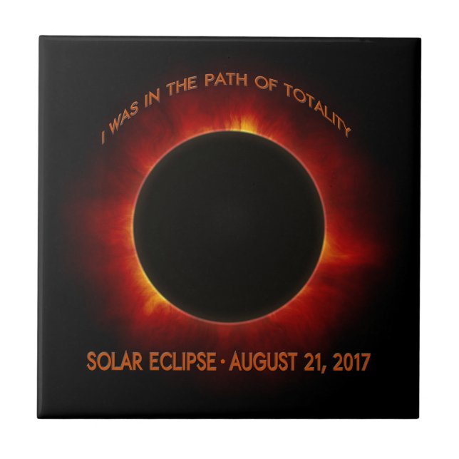 Carreau Éclipse solaire (Devant)