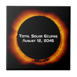 Carreau Éclipse solaire totale 2045