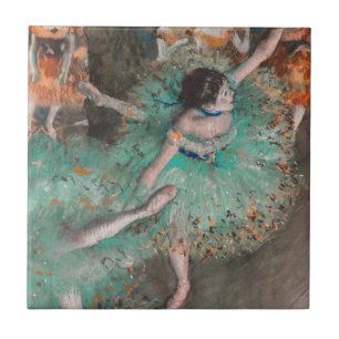 Carreau Edgar Degas - Swaying Dancer / Danseuse en vert