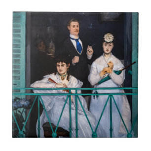 Carreau Edouard Manet - Le Balcon / Le Balcon