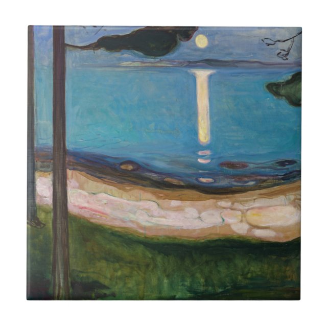 Carreau Edvard Munch - Lune (Devant)