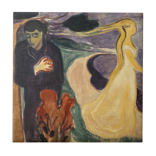 Carreau Edvard Munch - Séparation (Devant)
