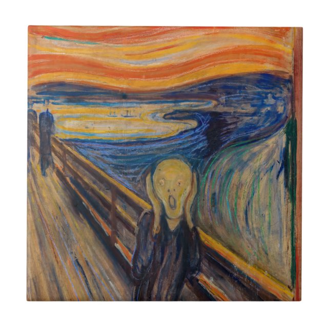Carreau Edvard Munch - The Scream 1893 (Devant)