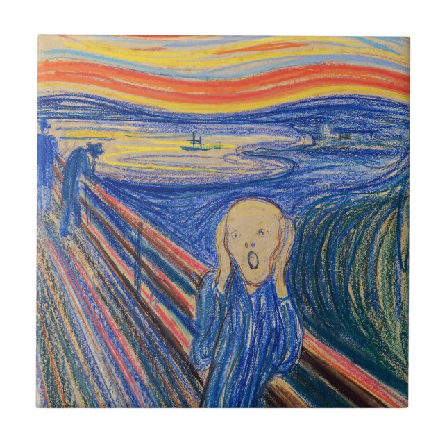 Carreau Edvard Munch - The Scream 1895 (Devant)