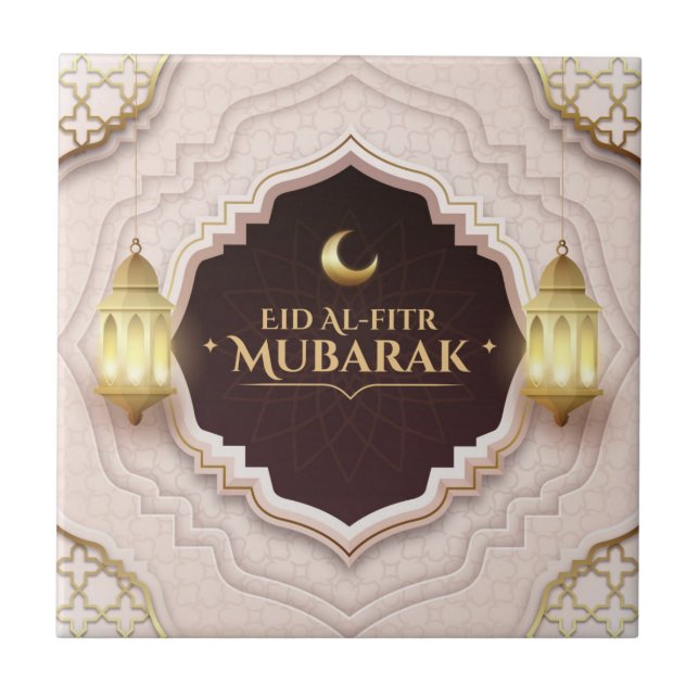 Carreau Eid Al-Fitr Mubarak (Devant)