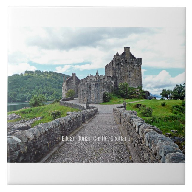 Carreau Eilean Donan Castle, Ecosse, (Devant)