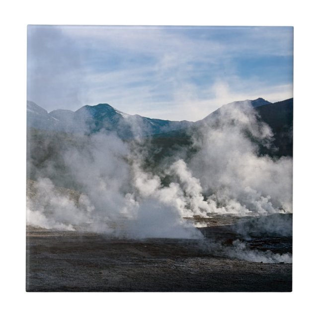 Carreau El Tatio Geysers près de San Pedro de Atacama - Ch (Devant)