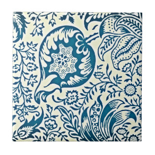 Carreau Élégance vintage - Motif indien
