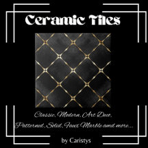 Élégant Carré noir et or