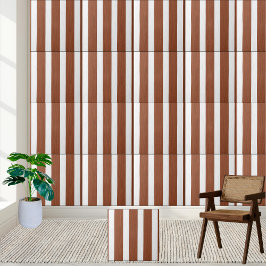 Carreau Élégant Carrelage Brown et blanc