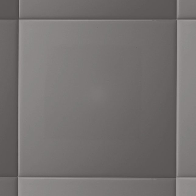 Carreau Elégant Et Classique Fumé Gris Couleur Solide (Créateur téléchargé)