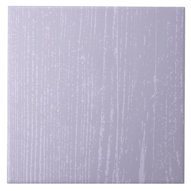Carreau Élégant Lavender Wood Grain (Devant)