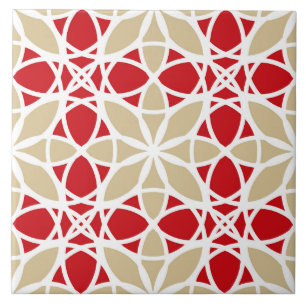 Carreau Élégant motif ornemental, semence de vie