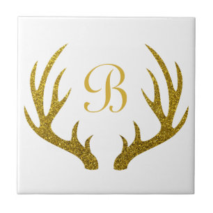 Carreau Elégant Rustique Faux Gold Parties scintillant Cer