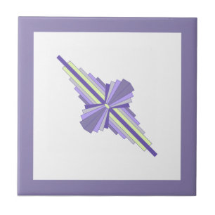 Carreau Éléments Art déco dans le raisin, le citron et le 