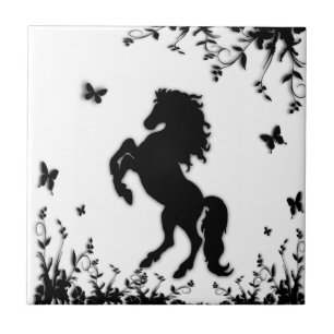 Carreau Élevage de l'étalon noir