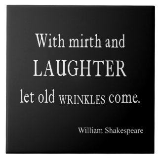 Carreau Elle n'est que petite, elle est fierce Shakespeare