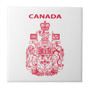 Carreau emblème national du Canada