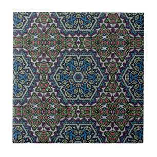 Carreau Embrayage sans fil ethno-boho tribal ornemental t
