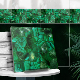 Carreau Emerald Spring - Collage de cellules N4