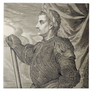 Carreau Empereur de D. Claudius César de Rome de l'ANNONCE