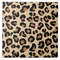 Empreinte de léopard, noir, Brown, rouille et bron