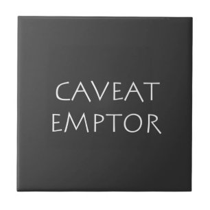 Carreau Emptor Caveat