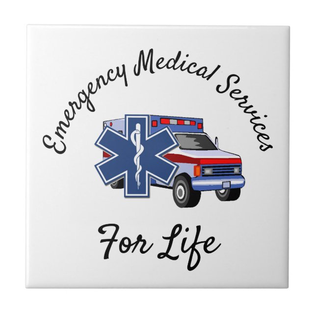 Carreau EMS Ambulance For Life    (Devant)