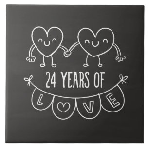 Carreau En Céramique 24e Anniversary Poison de Chalk Hearts
