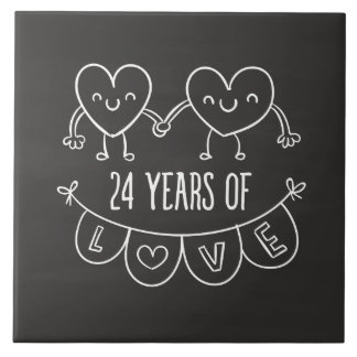 Carreau En Céramique 24e Anniversary Poison de Chalk Hearts